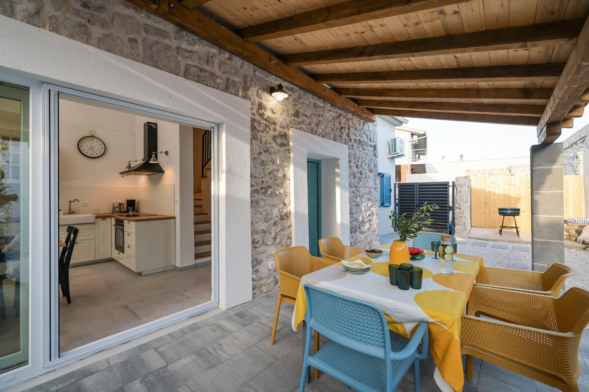 Villa Stone House Lole Ražanac Esterno foto