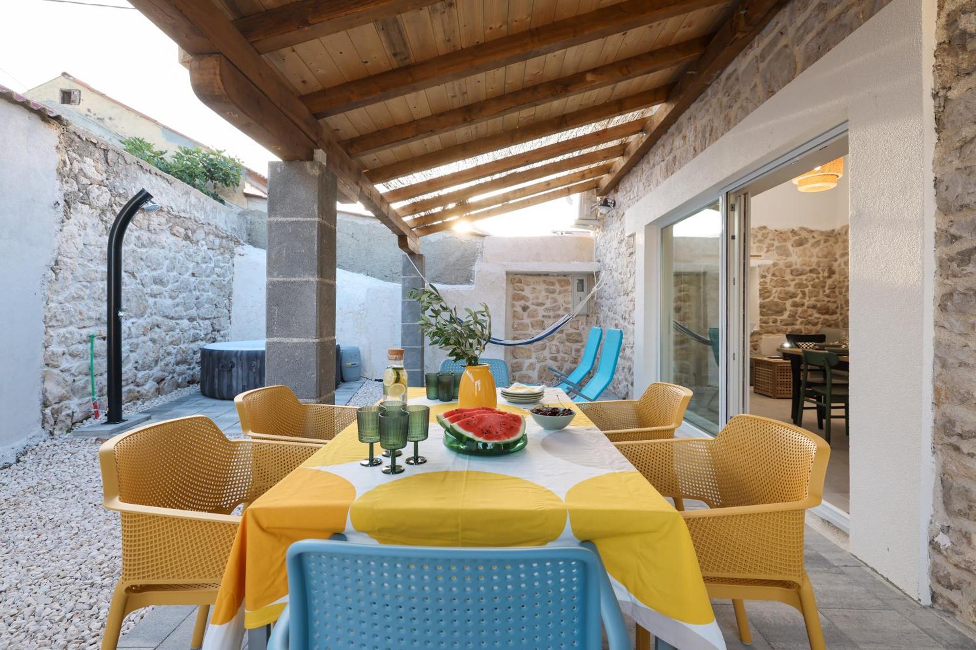 Villa Stone House Lole Ražanac Esterno foto