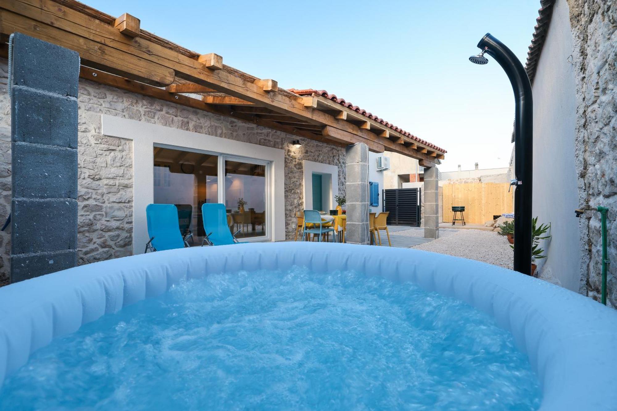 Villa Stone House Lole Ražanac Esterno foto
